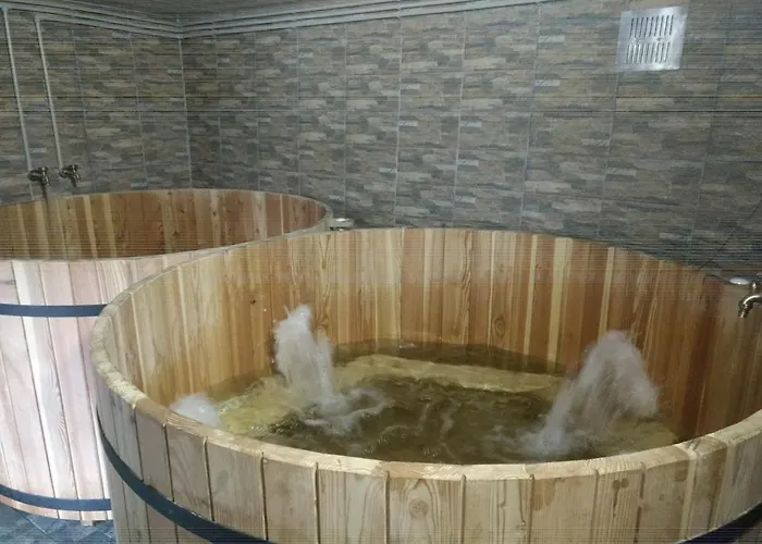 с минерална вода 