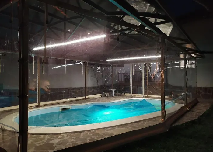 с минерална вода 